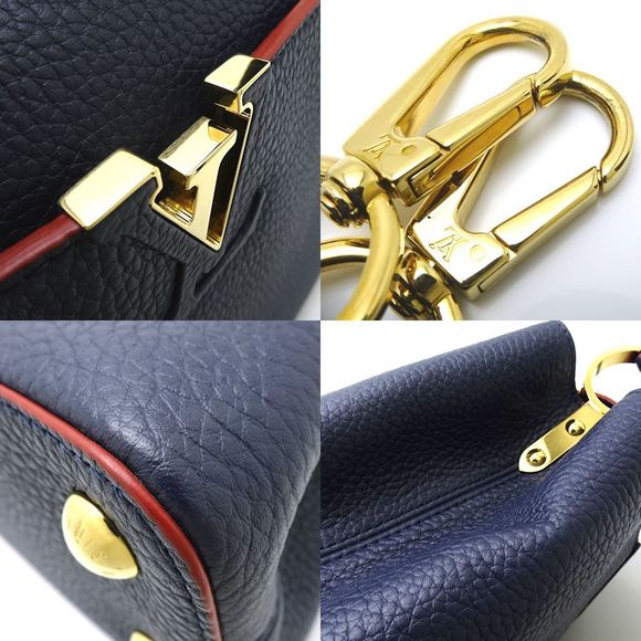 Louis Vuitton Capucines BB Taurillon Leather Marine Rouge - Picture 4 of 7